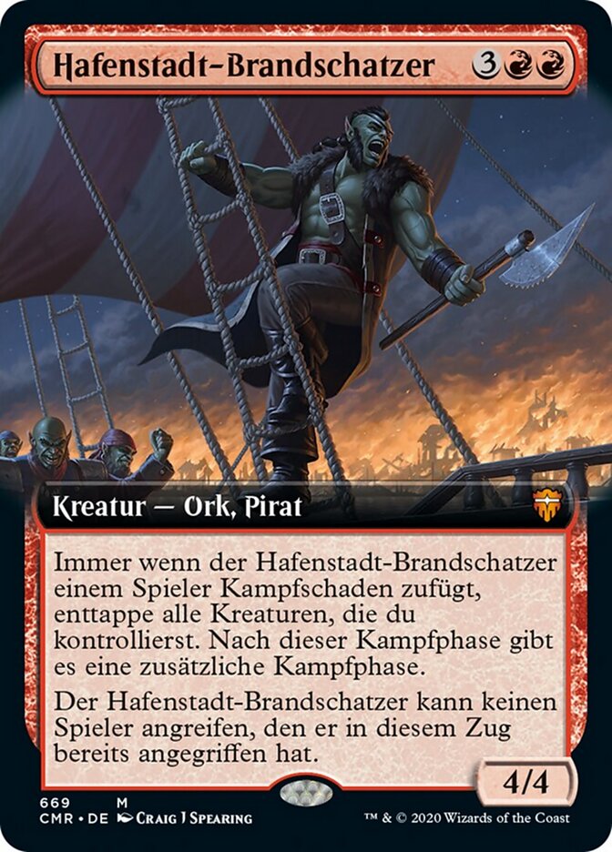 Hafenstadt-Brandschatzer