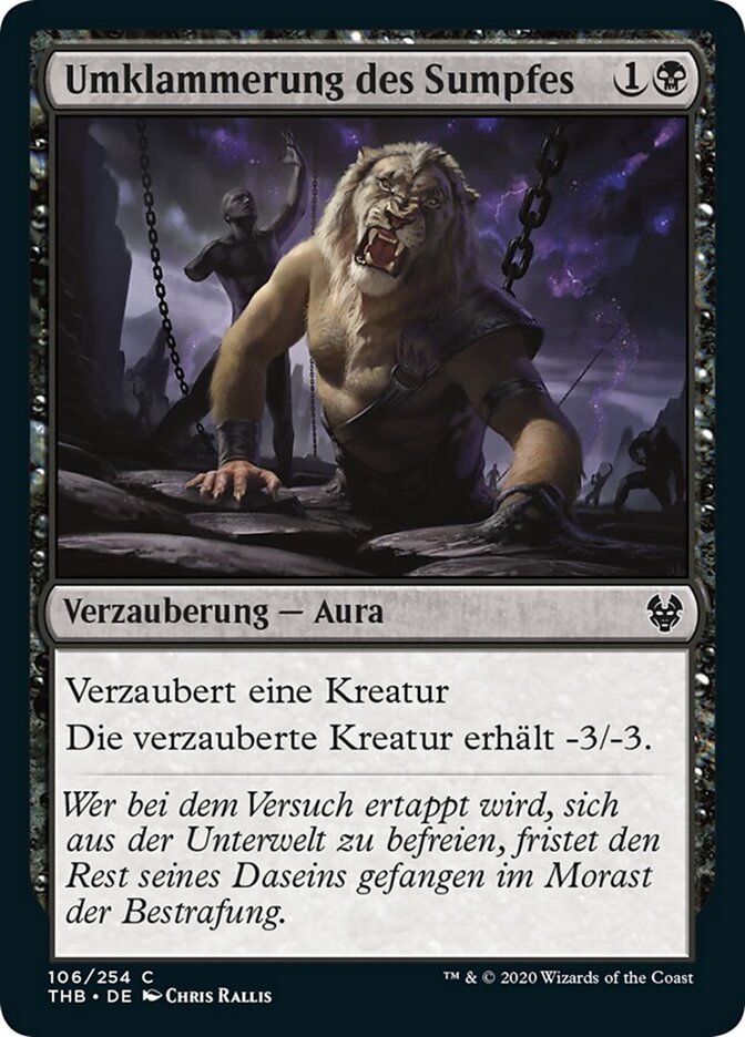 Umklammerung des Sumpfes