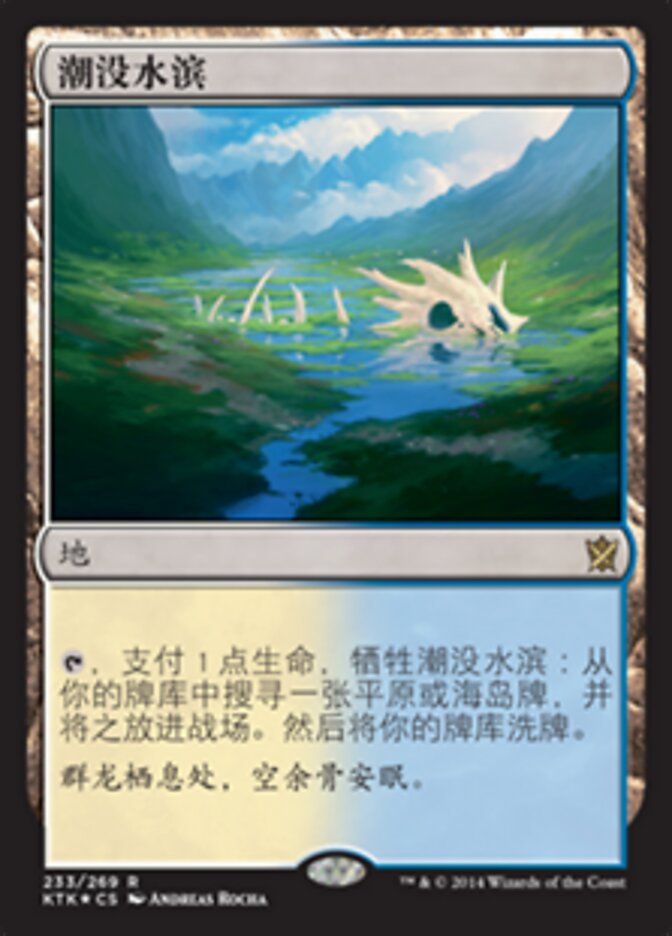 潮没水滨