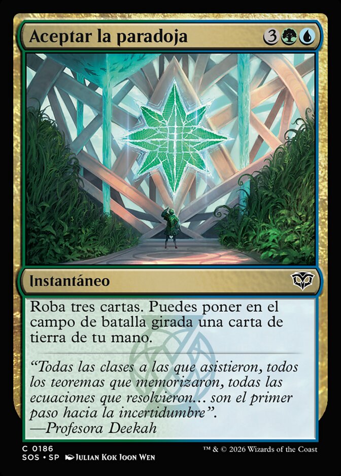 Aceptar la paradoja