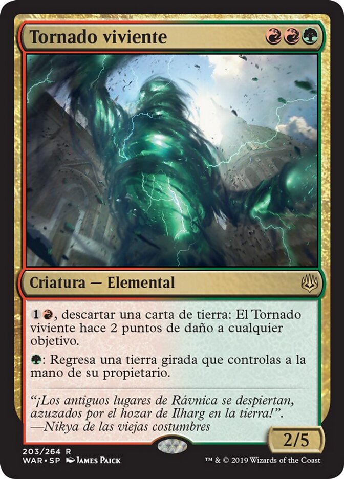 Tornado viviente