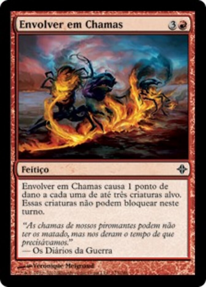Envolver em Chamas
