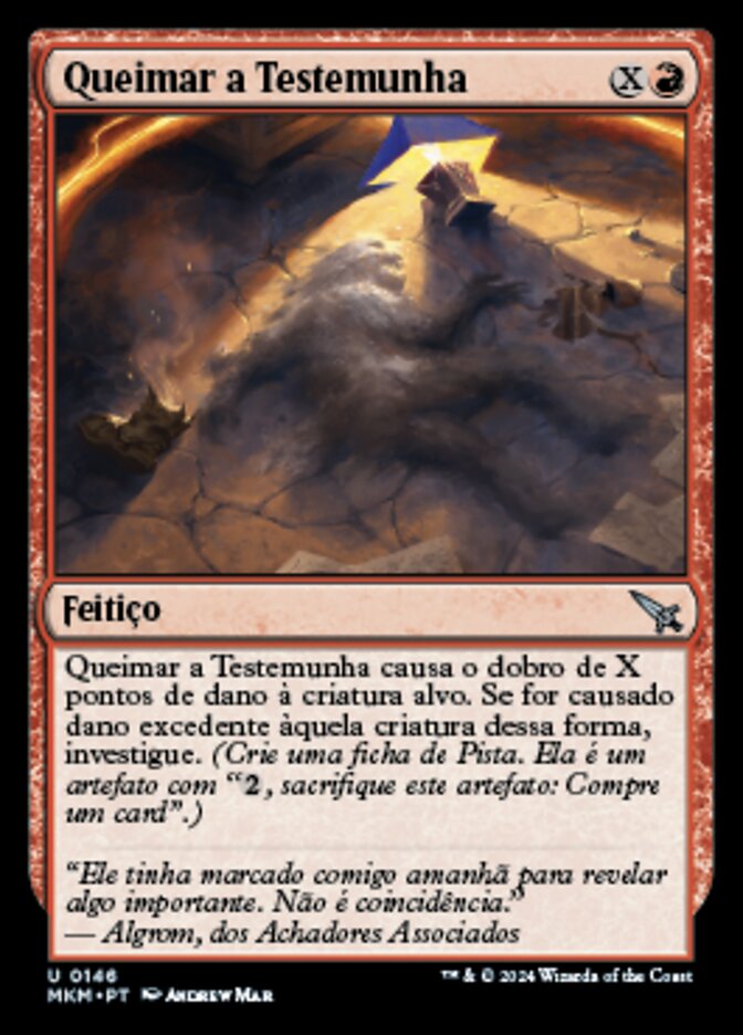 Queimar a Testemunha