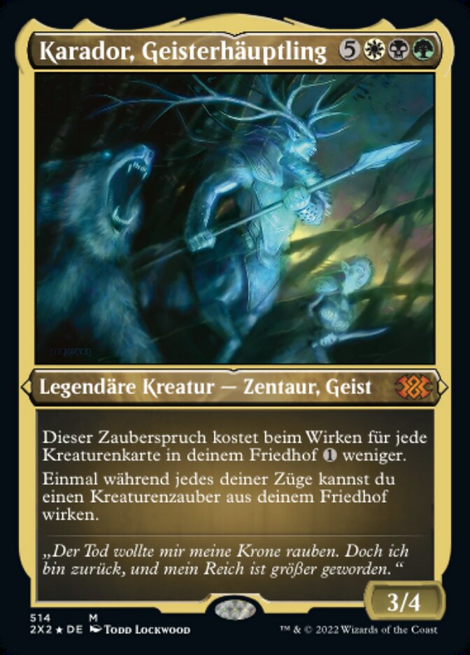Karador, Geisterhäuptling