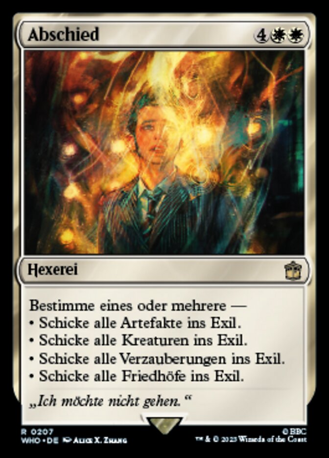Abschied