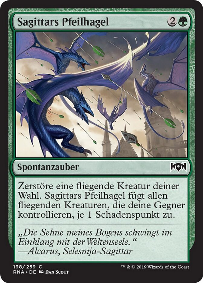 Sagittars Pfeilhagel