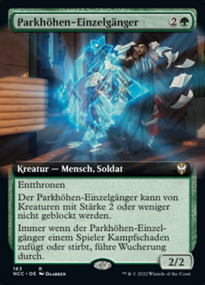 Parkhöhen-Einzelgänger