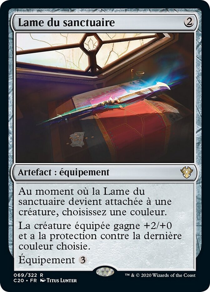 Lame du sanctuaire
