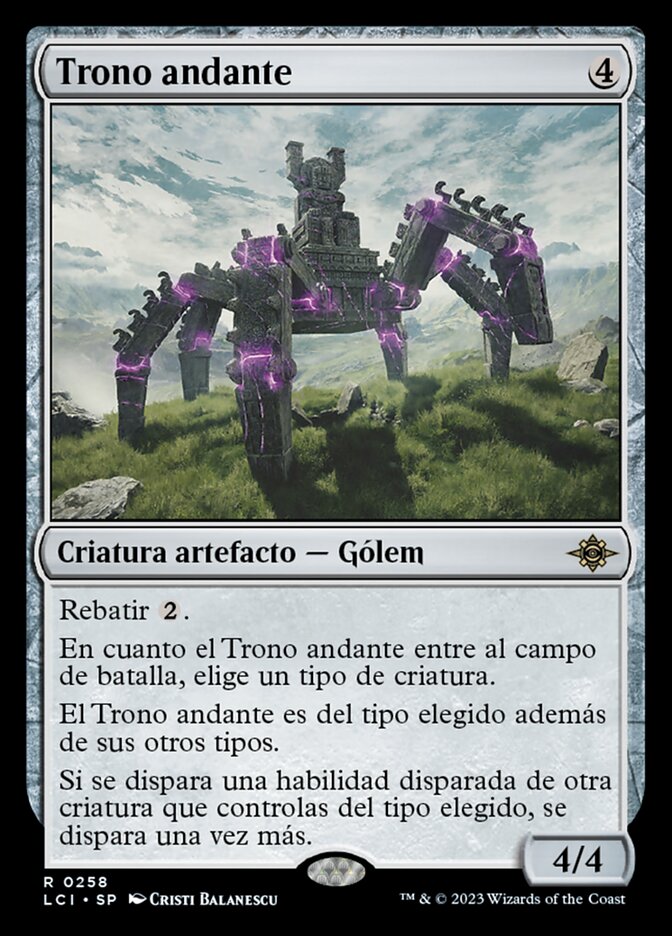 Trono andante