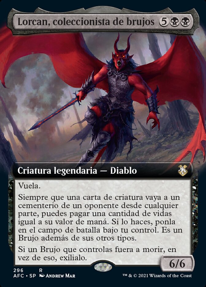 Lorcan, coleccionista de brujos