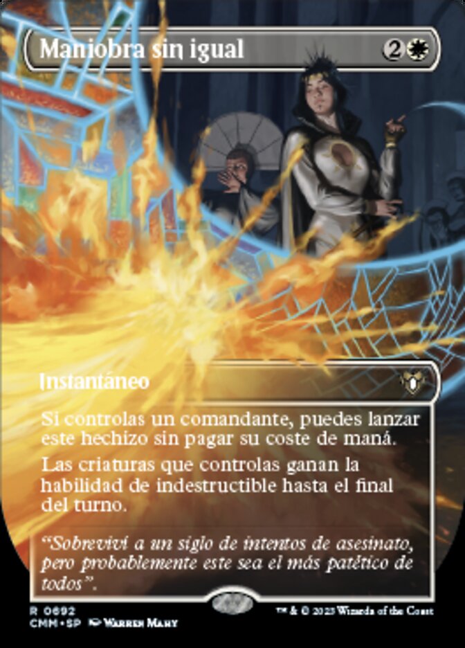 Maniobra sin igual