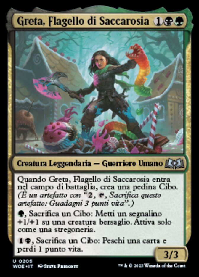 Greta, Flagello di Saccarosia