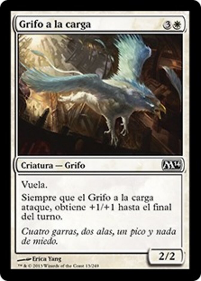 Grifo a la carga