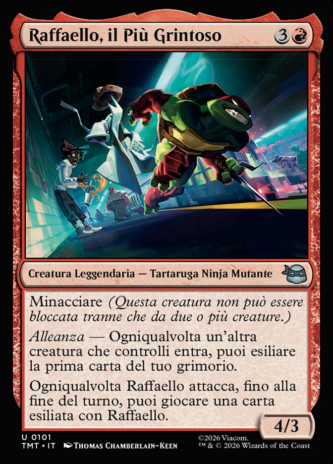 Raffaello, il Più Grintoso