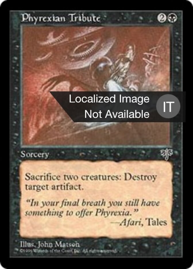 Tributo a Phyrexia