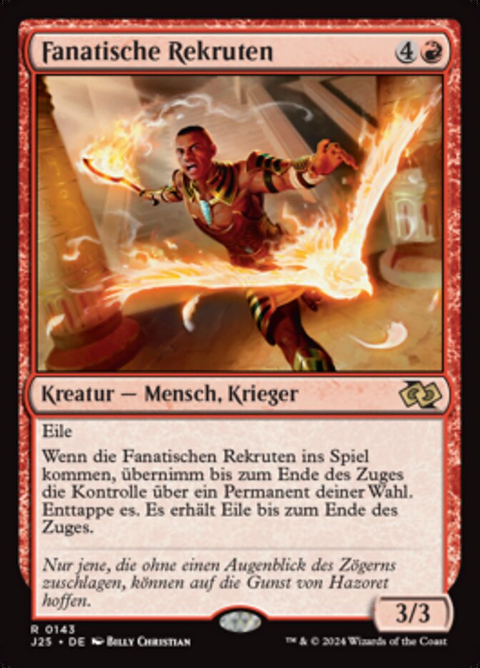Fanatische Rekruten