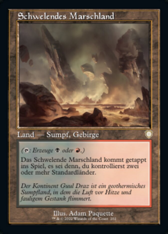 Schwelendes Marschland
