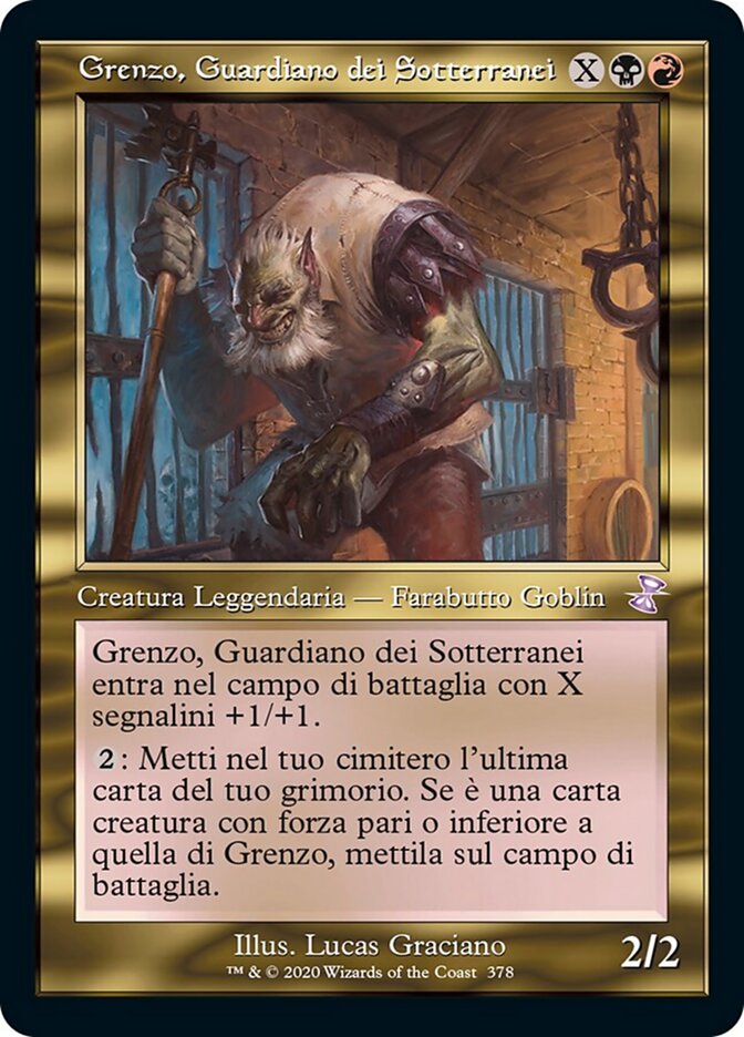 Grenzo, Guardiano dei Sotterranei