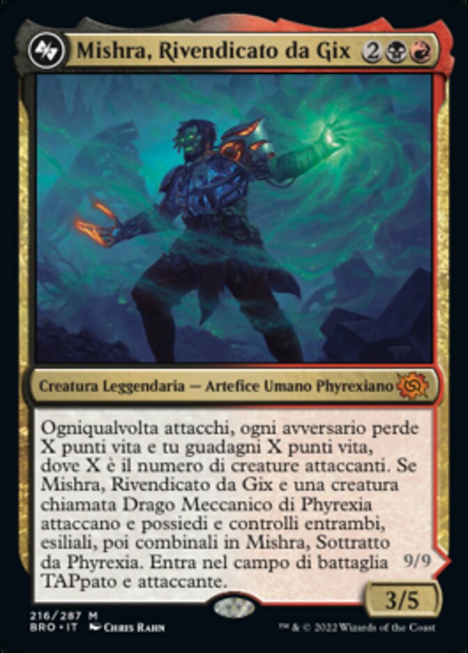 Mishra, Rivendicato da Gix