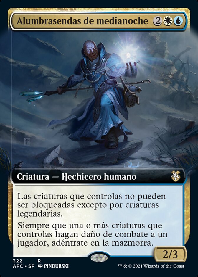 Alumbrasendas de medianoche