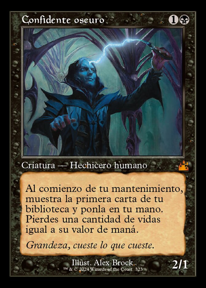 Confidente oscuro