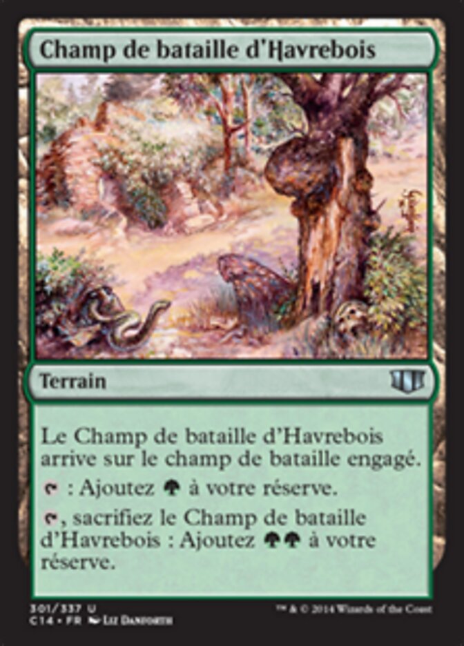 Champ de bataille d'Havrebois