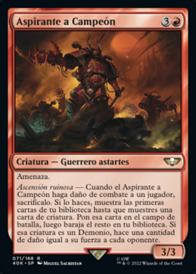 Aspirante a Campeón