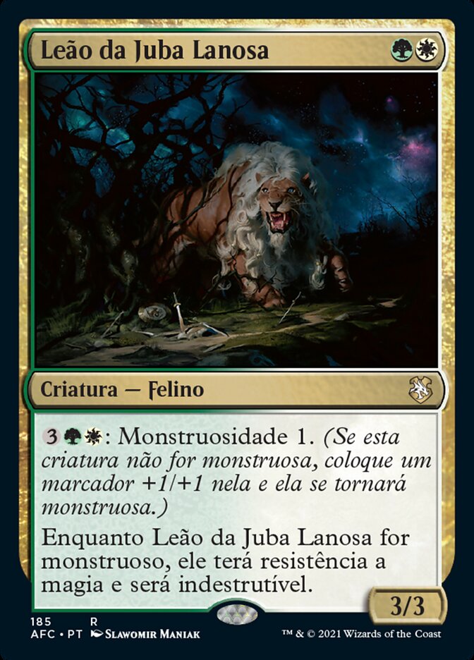 Leão da Juba Lanosa