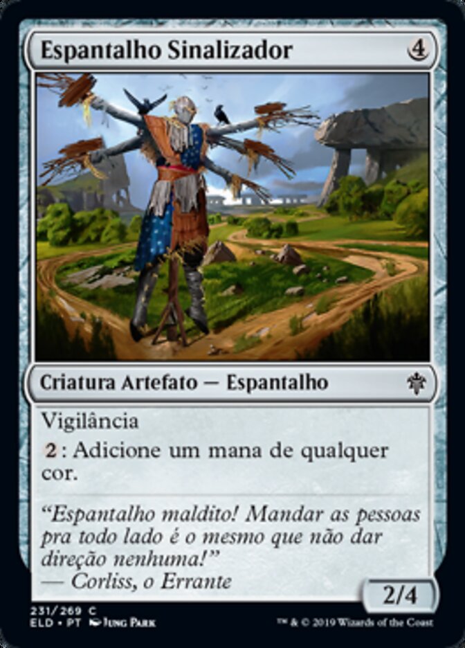 Espantalho Sinalizador