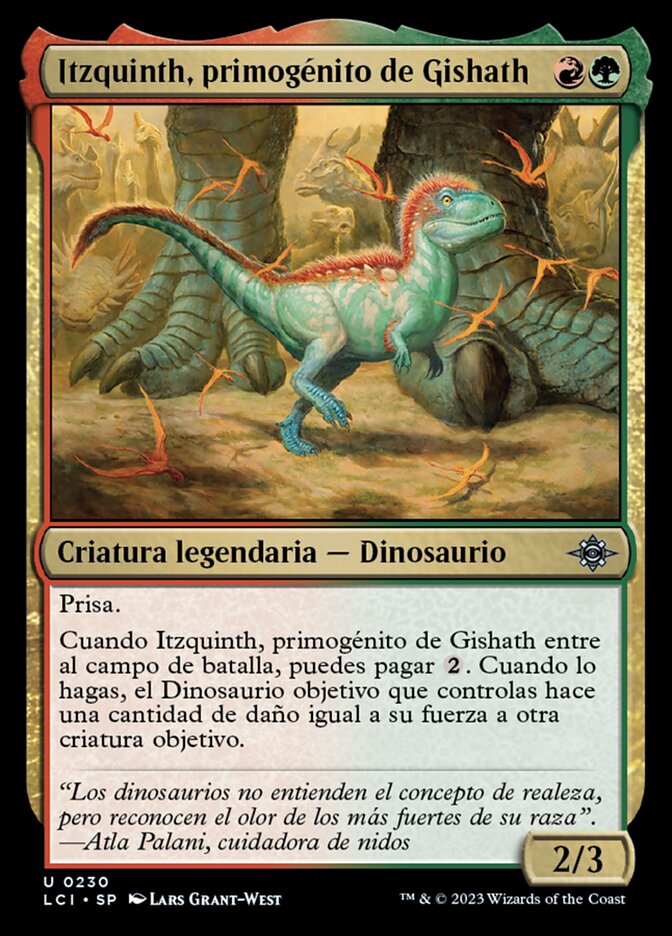 Itzquinth, primogénito de Gishath