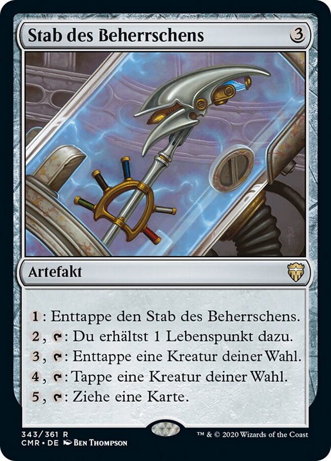 Stab des Beherrschens