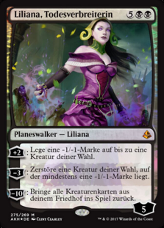 Liliana, Todesverbreiterin