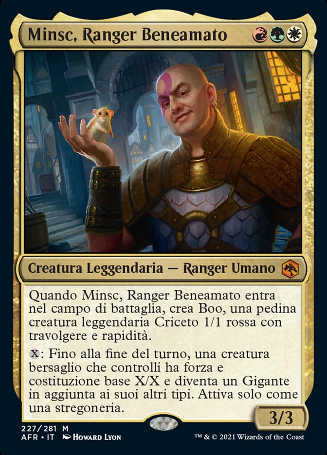 Minsc, Ranger Beneamato