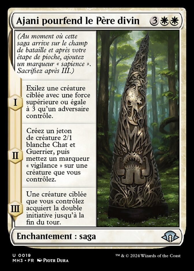 Ajani pourfend le Père divin