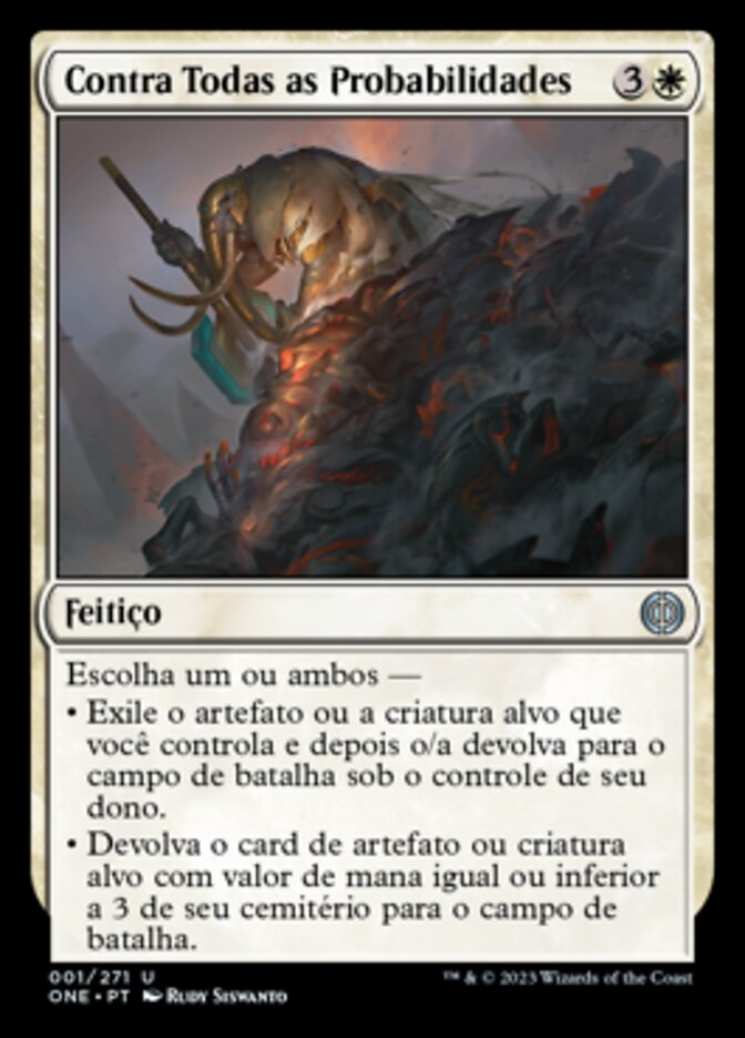 Contra Todas as Probabilidades