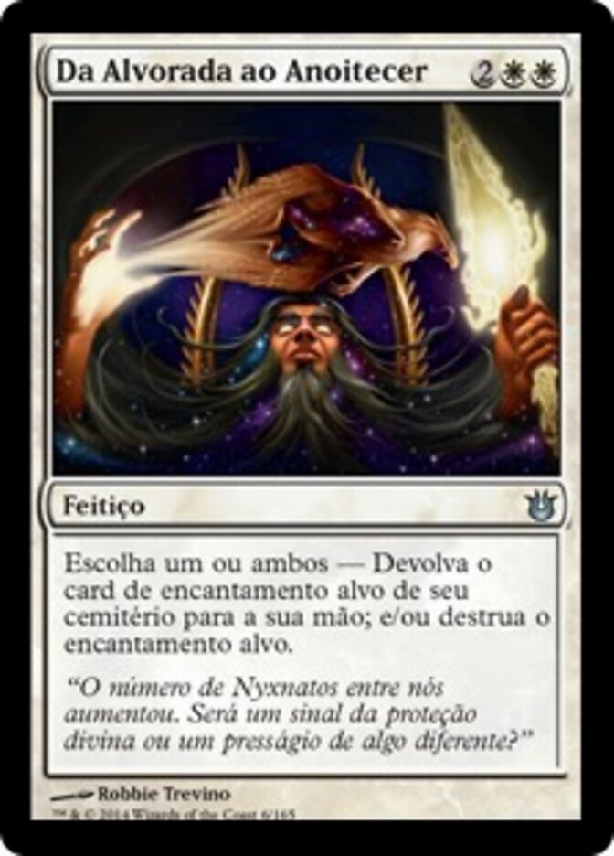 Da Alvorada ao Anoitecer