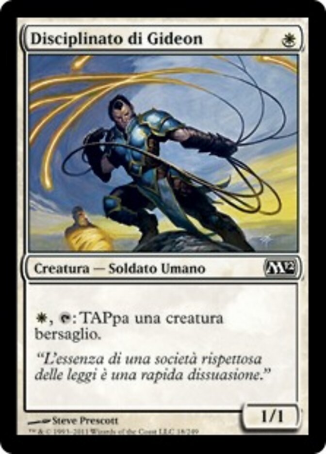 Disciplinato di Gideon