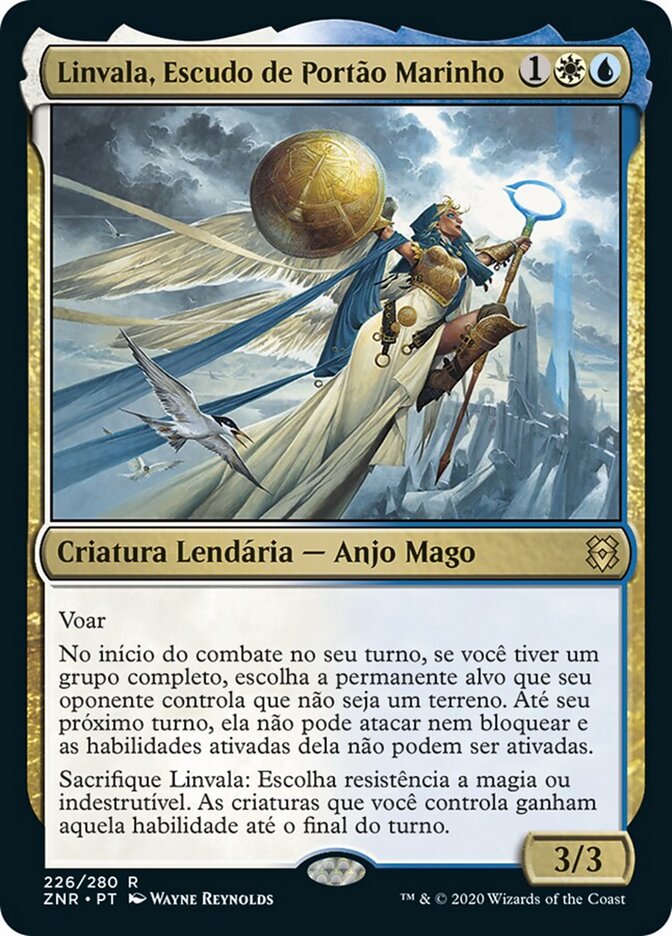 Linvala, Escudo de Portão Marinho