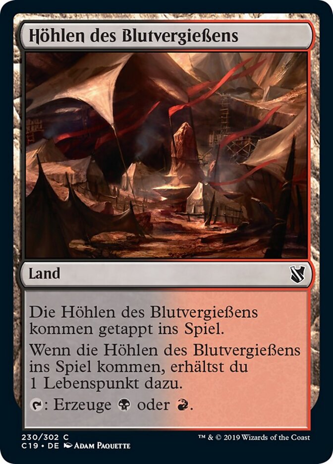 Höhlen des Blutvergießens