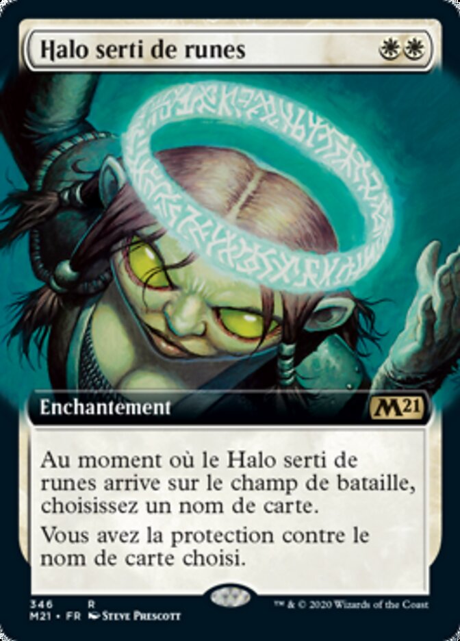 Halo serti de runes