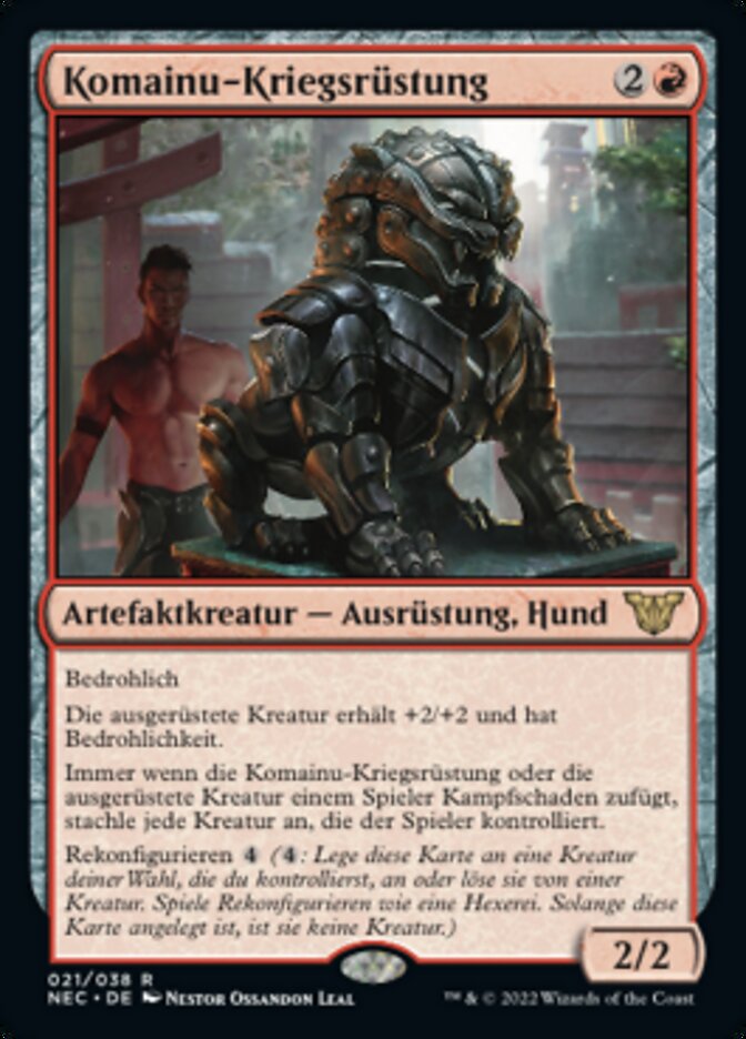 Komainu-Kriegsrüstung
