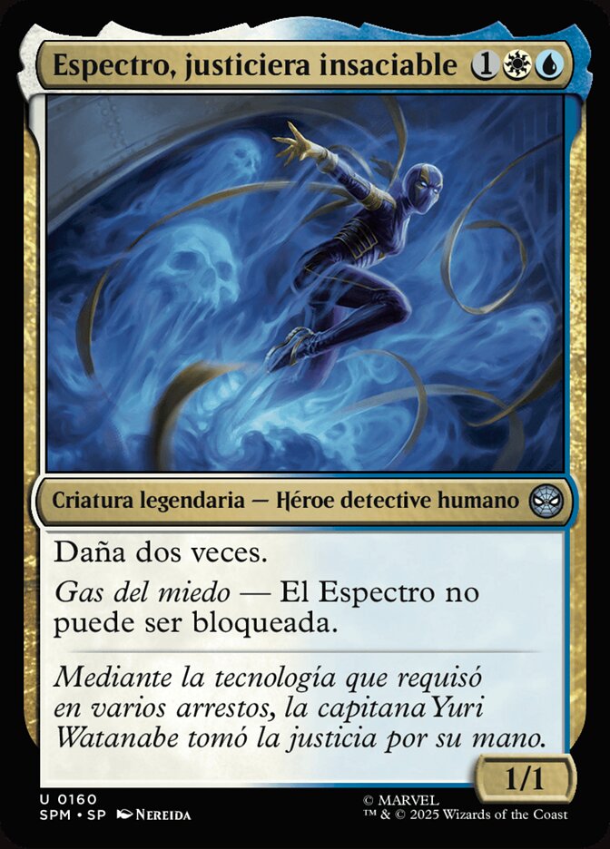 Espectro, justiciera insaciable