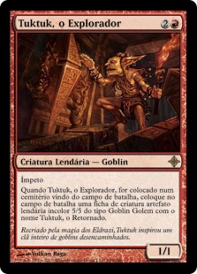 Tuktuk, o Explorador