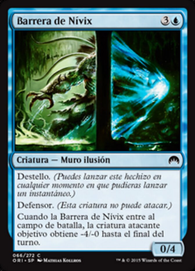 Barrera de Nívix