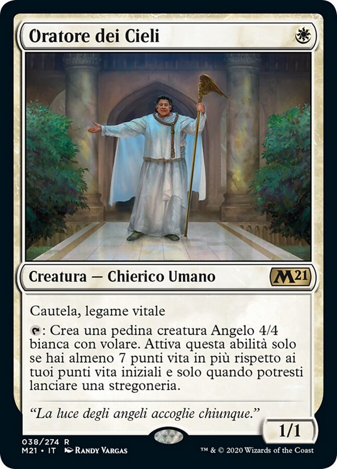 Oratore dei Cieli