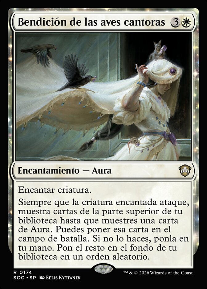 Bendición de las aves cantoras