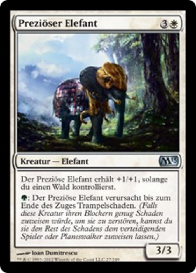 Preziöser Elefant