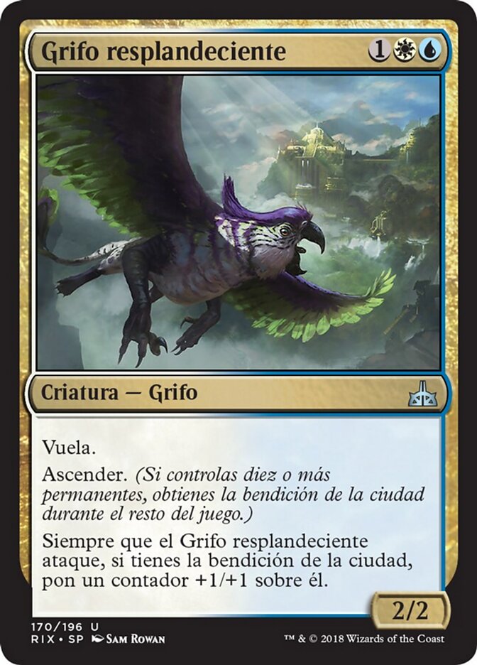 Grifo resplandeciente