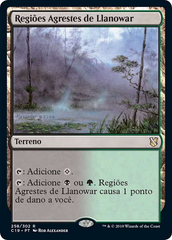 Regiões Agrestes de Llanowar
