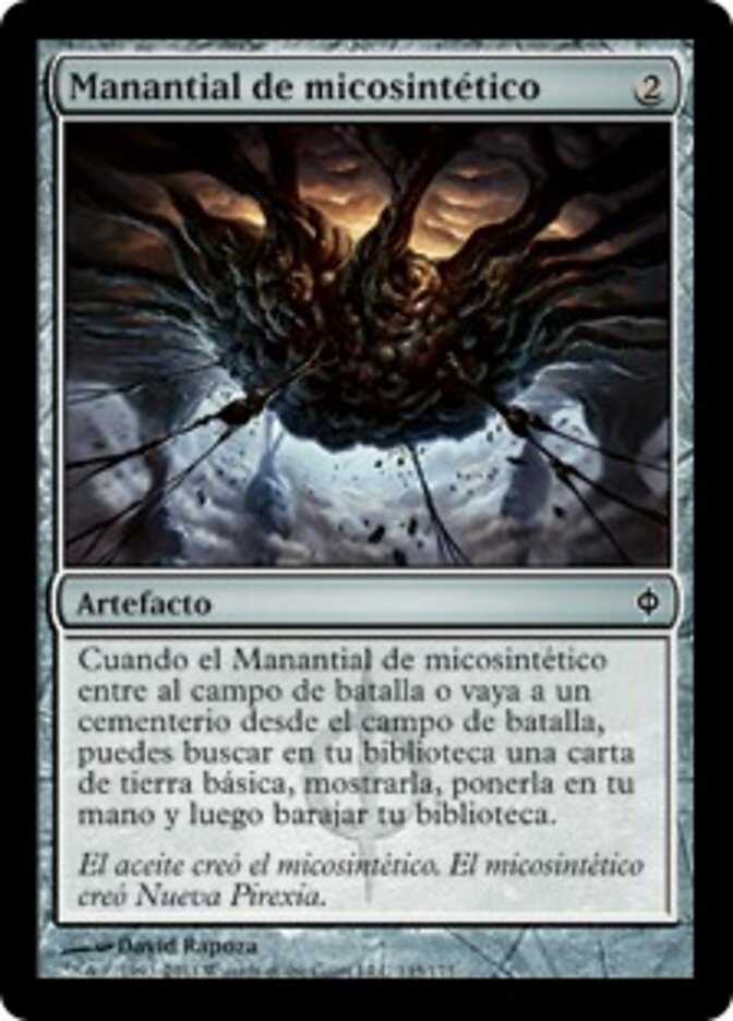 Manantial de micosintético